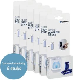 Geberit DuoFresh Sticks - 48 Stuks - Voordeelverpakking - Toilet/WC Blokjes Inbouwreservoir -Ajax® Verkoop 1091x1200 2