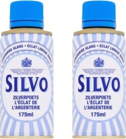Silvo Zilverpoets - Poetsmiddel -Zilverglans - 2x 175 ML - Voordeelverpakking 7 Silvo Zilverpoets - Poetsmiddel -Zilverglans - 2x 175 ML - Voordeelverpakking -Ajax® Verkoop 1092x1200