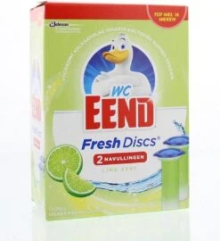 WC Eend Fresh Discs Navul Duo Lime 72 Ml 13 WC Eend Fresh Discs Navul Duo Lime 72 Ml -Ajax® Verkoop 1096x1200
