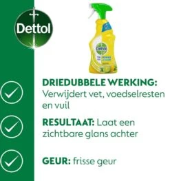 Dettol - Power & Fresh - Allesreinger Spray - Citrus - 6 X 500 Ml -Ajax® Verkoop 1126x1200