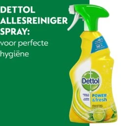 Dettol - Power & Fresh - Allesreinger Spray - Citrus - 6 X 500 Ml -Ajax® Verkoop 1150x1200 3