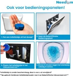 Needum Toiletblokjes Voor Inbouwreservoirs - WC Blokjes - Toiletblokken In Een Voordeelverpakking - 12 Stuks -Ajax® Verkoop 1155x1200 1
