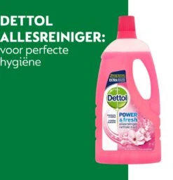Dettol - Power & Fresh - Allesreiniger - Kersenbloesem - 8 X 1 Liter -Ajax® Verkoop 1157x1200