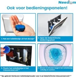 Needum ® Toiletblokjes Voor Inbouwreservoirs – WC-blokjes – Toiletblokken In Een Voordeelverpakking – 30 Stuks -Ajax® Verkoop 1190x1200 8