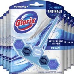 Glorix Power 5+ Ocean Toiletblokken - 7 Stuks - Voordeelverpakking -Ajax® Verkoop 1195x1200