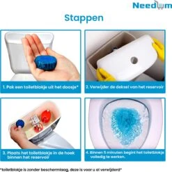 Needum Toiletblokjes Voor Inbouwreservoirs - WC Blokjes - Toiletblokken In Een Voordeelverpakking - 12 Stuks -Ajax® Verkoop 1198x1200 2