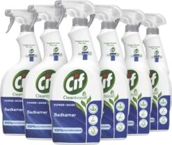 Cif CleanBoost Power & Shine Badkamer Spray - 6 X 750 Ml - Voordeelverpakking -Ajax® Verkoop 1200x1009