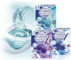 Witte Reus Blauw Actief Toiletblok - Hygiëne - WC Blokjes Voordeelverpakking 20 Stuks -Ajax® Verkoop 1200x1016 1