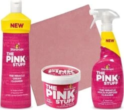 Stardrops 3x The Pink Stuff - Het Wonder Reinigingsmiddel – Allesreiniger Spray - Schoonmaakpasta - Milieuvriendelijk - Huishouden 14 Stardrops 3x The Pink Stuff - Het Wonder Reinigingsmiddel – Allesreiniger Spray - Schoonmaakpasta - Milieuvriendelijk - Huishouden -Ajax® Verkoop 1200x1070 1
