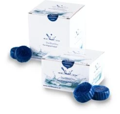 StarBlueDisc 12 Stuks Toiletblokjes Halfjaar Verpakking Blauw -Ajax® Verkoop 1200x1139 2