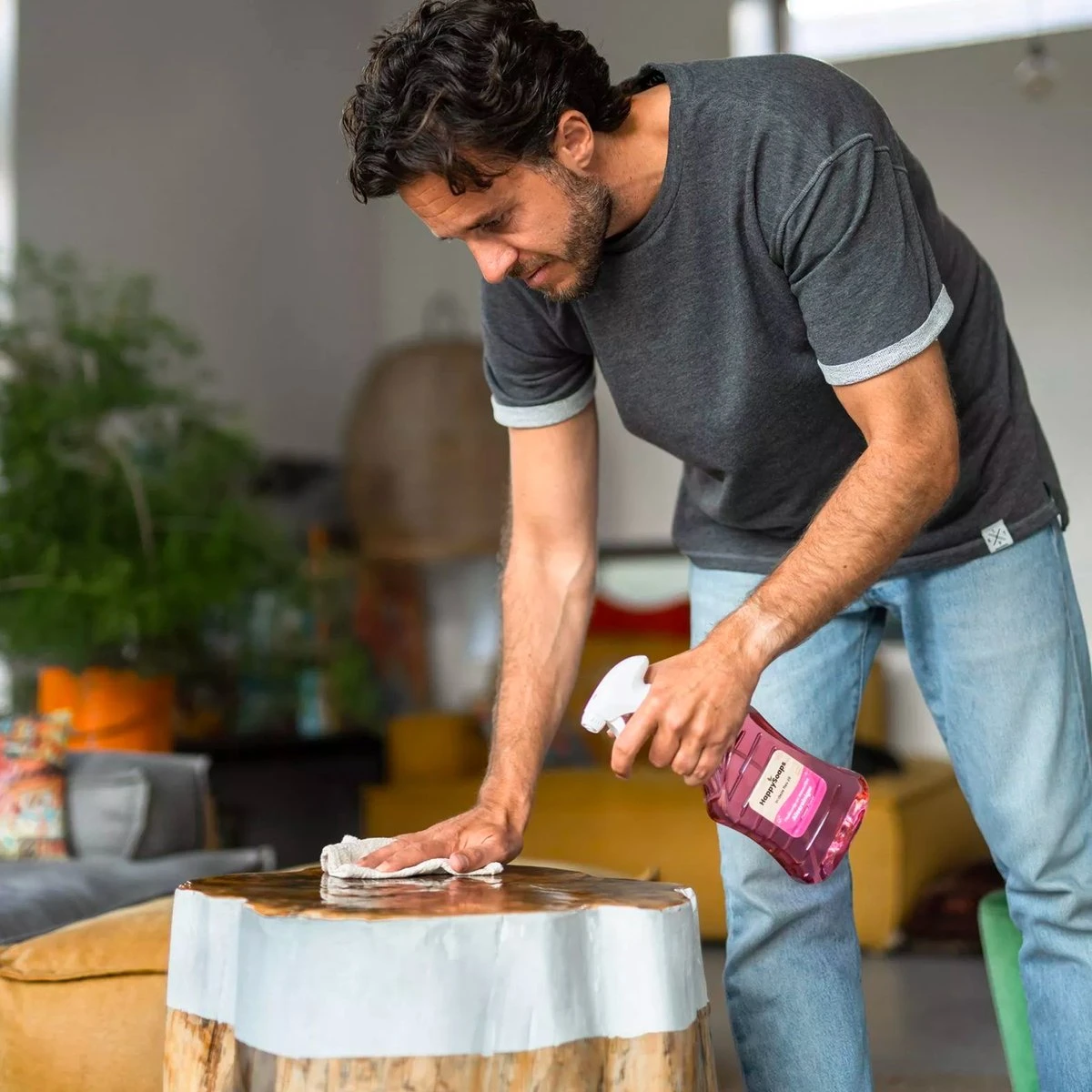 HappySoaps Cleaning Tabs - Combipack Met 4 Verschillende Tabs - Allesreiniger, Keukenreiniger, Glasreiniger En Sanitairreiniger - 100% Plasticvrij, Duurzaam & Vegan 4 HappySoaps Cleaning Tabs - Combipack Met 4 Verschillende Tabs - Allesreiniger, Keukenreiniger, Glasreiniger En Sanitairreiniger - 100% Plasticvrij, Duurzaam & Vegan - Afbeelding 4