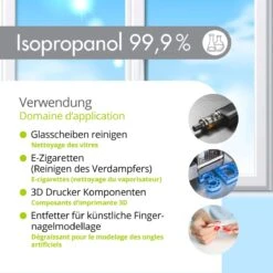 Isopropyl Alcohol - Isopropanol - IPA - Isopropyl - 99,9% Zuiver - 1000ml - Inclusief Trechter -Ajax® Verkoop 1200x1200 16