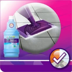 Swiffer WetJet Alles-In-Een Dweilsysteem Reinigingsmiddel - 1.25 Liter 15 Swiffer WetJet Alles-In-Een Dweilsysteem Reinigingsmiddel - 1.25 Liter -Ajax® Verkoop 1200x1200 259