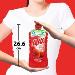 Ajax® Ajax Allesreiniger Fête Des Fleur Rode Bloem 8 X 1L - Voordeelverpakking -Ajax® Verkoop 1200x1200 271