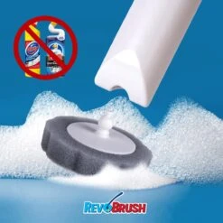 RevoBrush 28x Crystal Clean Foaming Pads Navulling - WC Borstel Met Houder Vrijstaand 11 RevoBrush 28x Crystal Clean Foaming Pads Navulling - WC Borstel Met Houder Vrijstaand -Ajax® Verkoop 1200x1200 32
