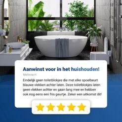 Witte Toiletblokjes Voor Inbouwreservoir Voor O.a Geberit En Grohe - 25 Stuks - Met Lavendel - Vlekvrij - Stortbakblokjes -Ajax® Verkoop 1200x1200 360
