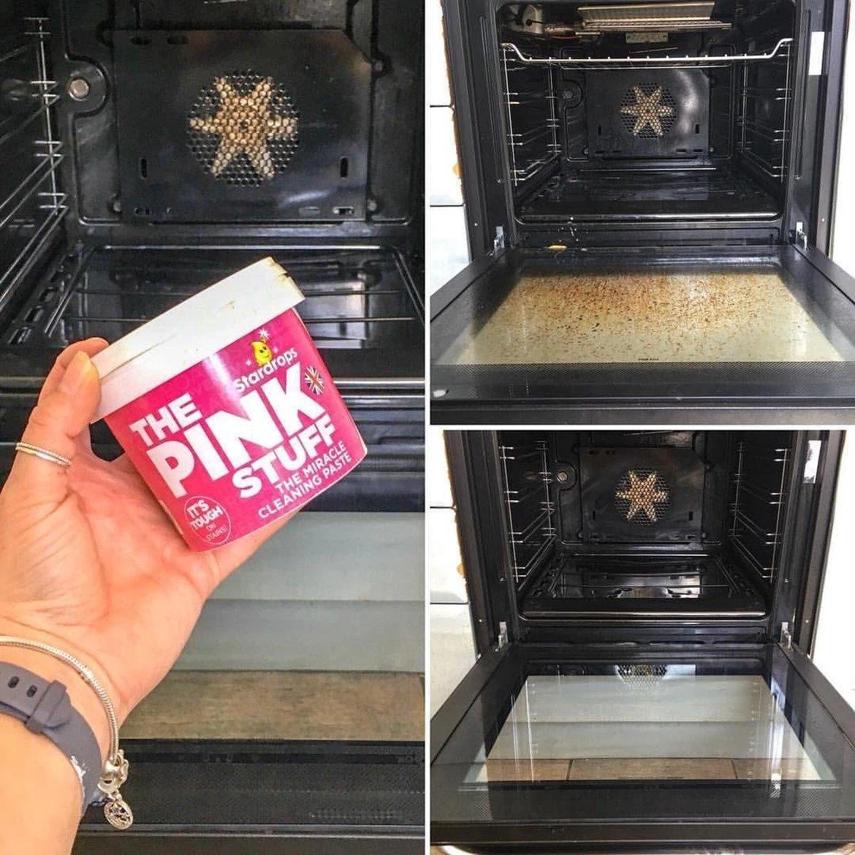 Stardrops The Pink Stuff Het Wonder Schoonmaakmiddel - 500g - Allesreiniger - Inclusief 1 Scrub Daddy Schuurspons 2 Stardrops The Pink Stuff Het Wonder Schoonmaakmiddel - 500g - Allesreiniger - Inclusief 1 Scrub Daddy Schuurspons - Afbeelding 2