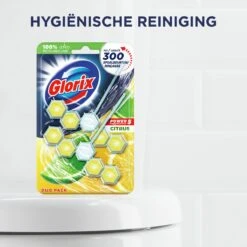 Glorix Power 5 Toiletblokken - Citroen - 7 X 2 Stuks - Voordeelverpakking -Ajax® Verkoop 1200x1200 399