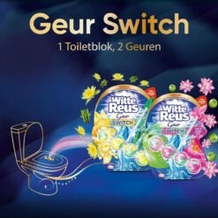 Witte Reus Toiletblok Geur Switch - Lotus Bamboe - WC Blokjes Voordeelverpakking - 10 Stuks -Ajax® Verkoop 1200x1200 402