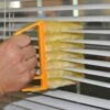 Nuttig Microfiber Venster Reinigingsborstel Airconditioner Duster Cleaner Met Wasbare Jaloezie Blade Schoonmaakdoekje