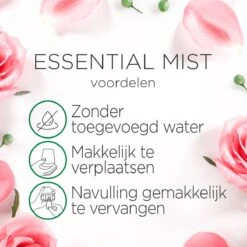 Air Wick Essential Mist Luchtverfrisser - Kalmerende Rozen - 3 Navullingen -Ajax® Verkoop 1200x1200 524