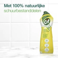 Cif CleanBoost Cream Citroen Schuurmiddel - 8 X 750 Ml - Voordeelverpakking -Ajax® Verkoop 1200x1200 72