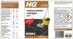 HG Natuursteenreiniger Glans (product 37) - 1L - Voor Regelmatig Gebruik Van Marmer En Kalkhoudend Natuursteen 9 HG Natuursteenreiniger Glans (product 37) - 1L - Voor Regelmatig Gebruik Van Marmer En Kalkhoudend Natuursteen -Ajax® Verkoop 1200x642