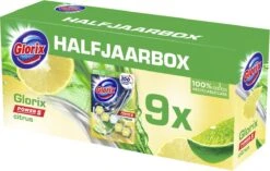 Glorix Power 5 Toiletblokken - Citroen - 7 X 2 Stuks - Voordeelverpakking -Ajax® Verkoop 1200x762 1