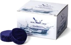 StarBlueDisc 12 Stuks Toiletblokjes Halfjaar Verpakking Blauw -Ajax® Verkoop 1200x765