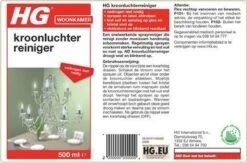 HG Kroonluchter Reiniger - 500ml - Snel Een Vlekkeloos Resultaat 7 HG Kroonluchter Reiniger - 500ml - Snel Een Vlekkeloos Resultaat -Ajax® Verkoop 1200x794 1