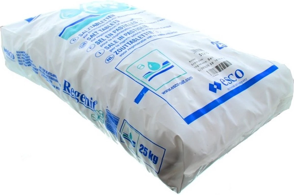 Regenit Onthardingszout Tabletten 25 Kilo Levering 4 Regenit Onthardingszout Tabletten 25 Kilo Levering - Afbeelding 4