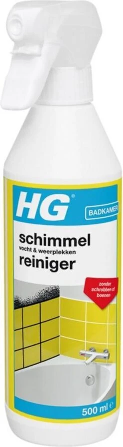 HG Schimmelreiniger - 500ml - De NR 1 Schimmelverwijderaar - Vernietigt De Hardnekkigste Schimmel - Geschikt Voor De Badkamer, Tegel-, Siliconenvoegen, Stucwerk 5 HG Schimmelreiniger - 500ml - De NR 1 Schimmelverwijderaar - Vernietigt De Hardnekkigste Schimmel - Geschikt Voor De Badkamer, Tegel-, Siliconenvoegen, Stucwerk -Ajax® Verkoop 331x1200