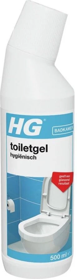 HG Toiletgel Hygiënisch - 500 Ml - Glanzend Resultaat - Krachtige Reiniger En Ontkalker 8 HG Toiletgel Hygiënisch - 500 Ml - Glanzend Resultaat - Krachtige Reiniger En Ontkalker -Ajax® Verkoop 334x1200 3