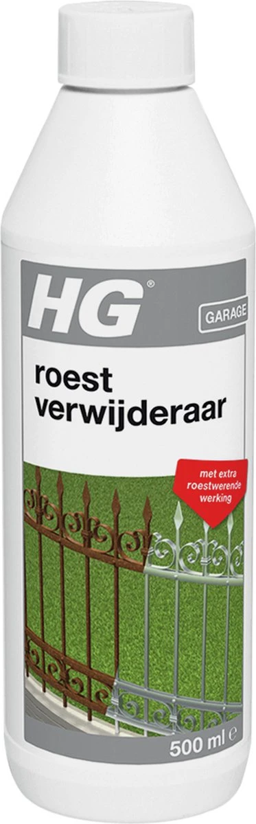 HG Roestverwijderaar - 500 Ml - Verwijdert Roest Zonder Schuren - Roestwerende Werking 3 HG Roestverwijderaar - 500 Ml - Verwijdert Roest Zonder Schuren - Roestwerende Werking - Afbeelding 3