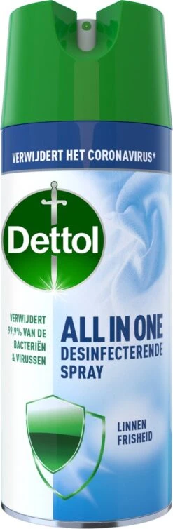 Dettol All In One Disinfectant Spray Linen - 400ml 13 Dettol All In One Disinfectant Spray Linen - 400ml -Ajax® Verkoop 393x1200 5