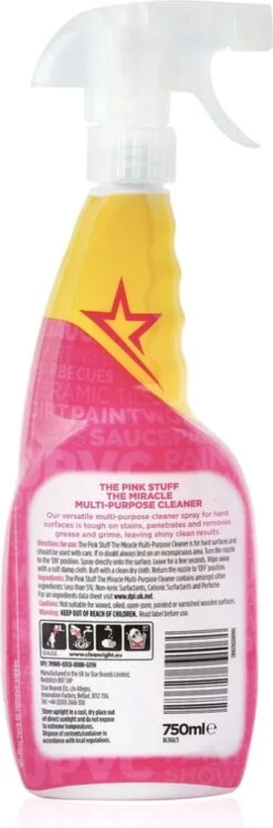 The Pink Stuff The Miracle Allesreiniger 750 Ml -Ajax® Verkoop 396x1200