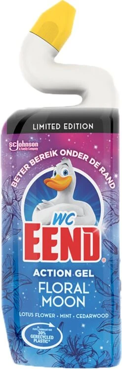 WC Eend Toiletreiniger Action Gel Floral Moon - 6x 750 Ml - Voordeelverpakking -Ajax® Verkoop 399x1200 1