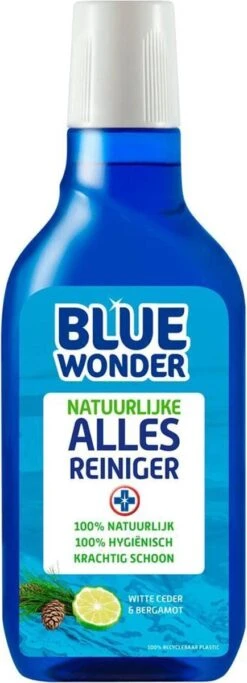 Blue Wonder 100% Natuurlijke Allesreiniger Witte Ceder Grootverpakking - 6x 750 Ml Fles Met Dop (4,5 Liter) -Ajax® Verkoop 434x1200 1