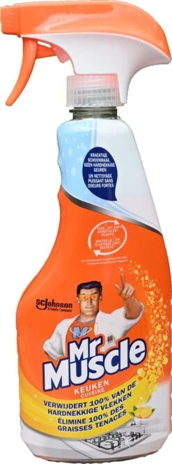 3 X Mr Muscle Keuken Reiniger Spray - Keukenreiniger - 3 X 500ml -Ajax® Verkoop 446x1200
