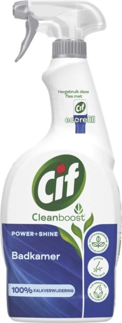 Cif CleanBoost Power & Shine Badkamer Spray - 6 X 750 Ml - Voordeelverpakking -Ajax® Verkoop 455x1200 1