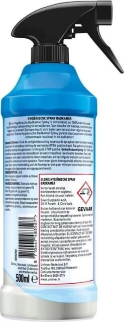 Glorix Hygiënische Badkamer Foamspray - 6 X 500 Ml - Voordeelverpakking 9 Glorix Hygiënische Badkamer Foamspray - 6 X 500 Ml - Voordeelverpakking -Ajax® Verkoop 463x1200