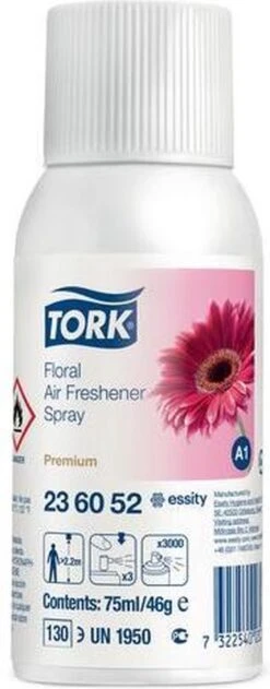 Tork Navulling Voor Luchtverfrisser Bloemen Systeem A1 Flacon Van 75 Ml 9 Tork Navulling Voor Luchtverfrisser Bloemen Systeem A1 Flacon Van 75 Ml -Ajax® Verkoop 470x1200