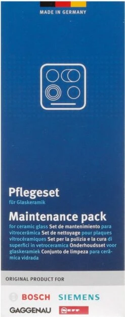 Bosch / Siemens Kookplaat Onderhoudsset - Onderhoudsset Voor Keramische Oppervlakken -Ajax® Verkoop 473x1200