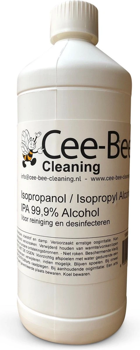 Cee-Bee Isopropanol | Isopropyl | IPA 99.9% Alcohol | 500 Ml 1 Cee-Bee Isopropanol | Isopropyl | IPA 99.9% Alcohol | 500 Ml