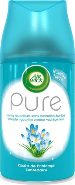 Air Wick Freshmatic Automatische Spray - Luchtverfrisser - Pure Lentedauw Navulling - 3 Stuks 12 Air Wick Freshmatic Automatische Spray - Luchtverfrisser - Pure Lentedauw Navulling - 3 Stuks -Ajax® Verkoop 484x1200 4