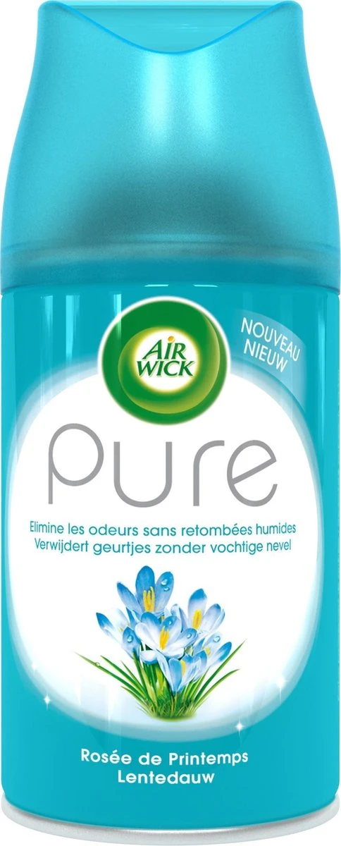 Air Wick Freshmatic Automatische Spray - Luchtverfrisser - Pure Lentedauw Navulling - 3 Stuks 6 Air Wick Freshmatic Automatische Spray - Luchtverfrisser - Pure Lentedauw Navulling - 3 Stuks - Afbeelding 6