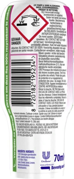 Cif CleanBoost Power & Shine Allesreiniger Ecorefill Capsules - 10 X 70 Ml - Voordeelverpakking -Ajax® Verkoop 500x1200