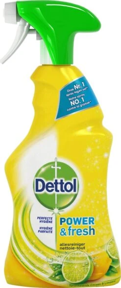 Dettol - Power & Fresh - Allesreinger Spray - Citrus - 6 X 500 Ml -Ajax® Verkoop 504x1200 3
