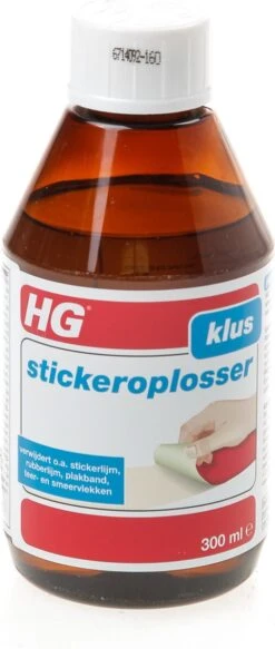 HG Stickerverwijderaar - 300ml - Eenvoudig In Gebruik - 100% Lijmrestenverwijdering 12 HG Stickerverwijderaar - 300ml - Eenvoudig In Gebruik - 100% Lijmrestenverwijdering -Ajax® Verkoop 508x1200 1