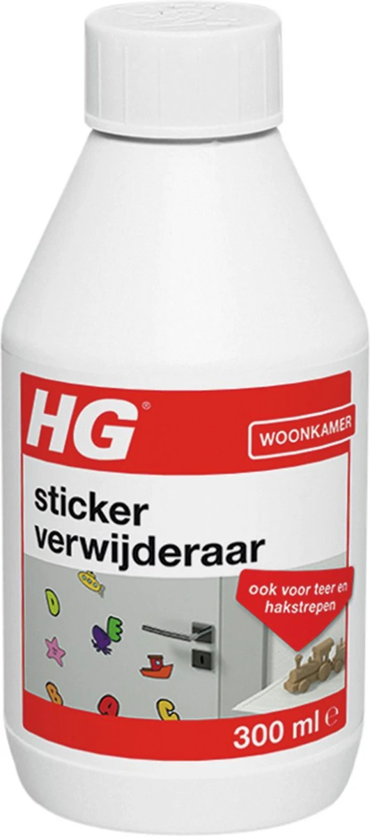 HG Stickerverwijderaar - 300ml - Eenvoudig In Gebruik - 100% Lijmrestenverwijdering 7 HG Stickerverwijderaar - 300ml - Eenvoudig In Gebruik - 100% Lijmrestenverwijdering - Afbeelding 7